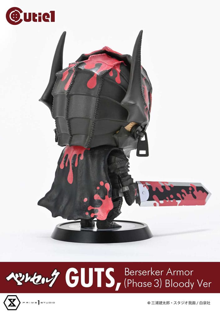 Prime 1 Studio Berserk Cutie1 PVC Figure Guts Berserker Armor (Phase 3) Bloody Ver. 12 cm | Makochan