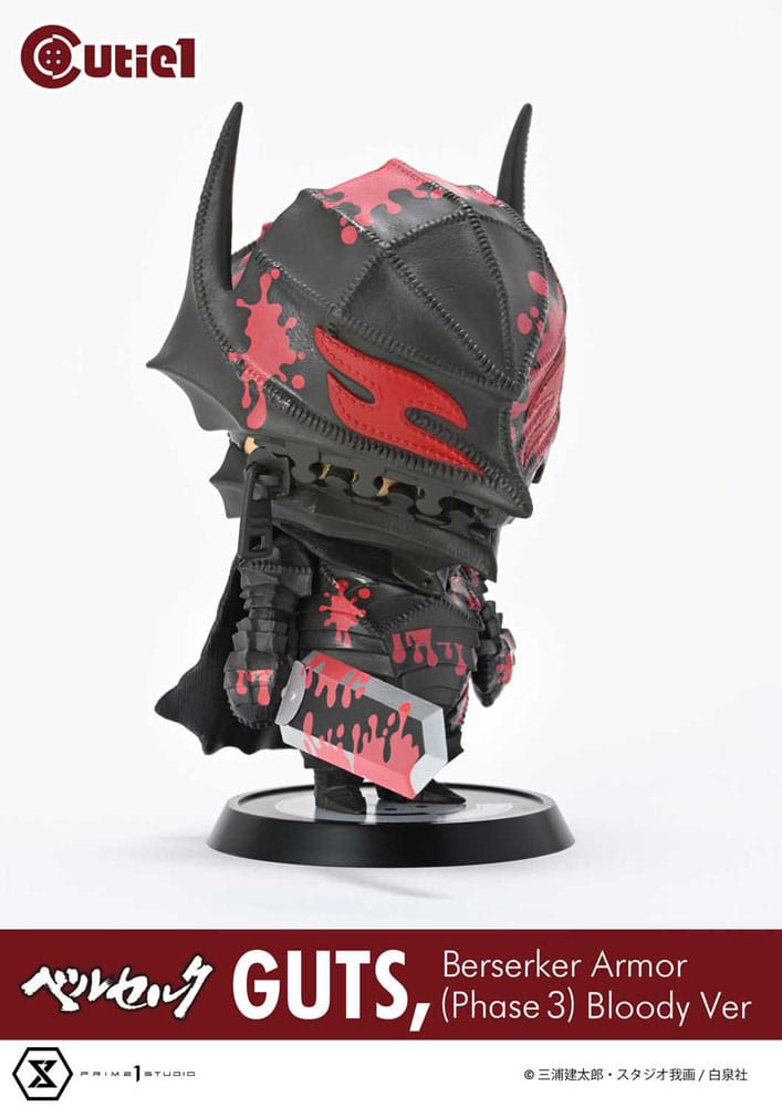 Prime 1 Studio Berserk Cutie1 PVC Figure Guts Berserker Armor (Phase 3) Bloody Ver. 12 cm | Makochan