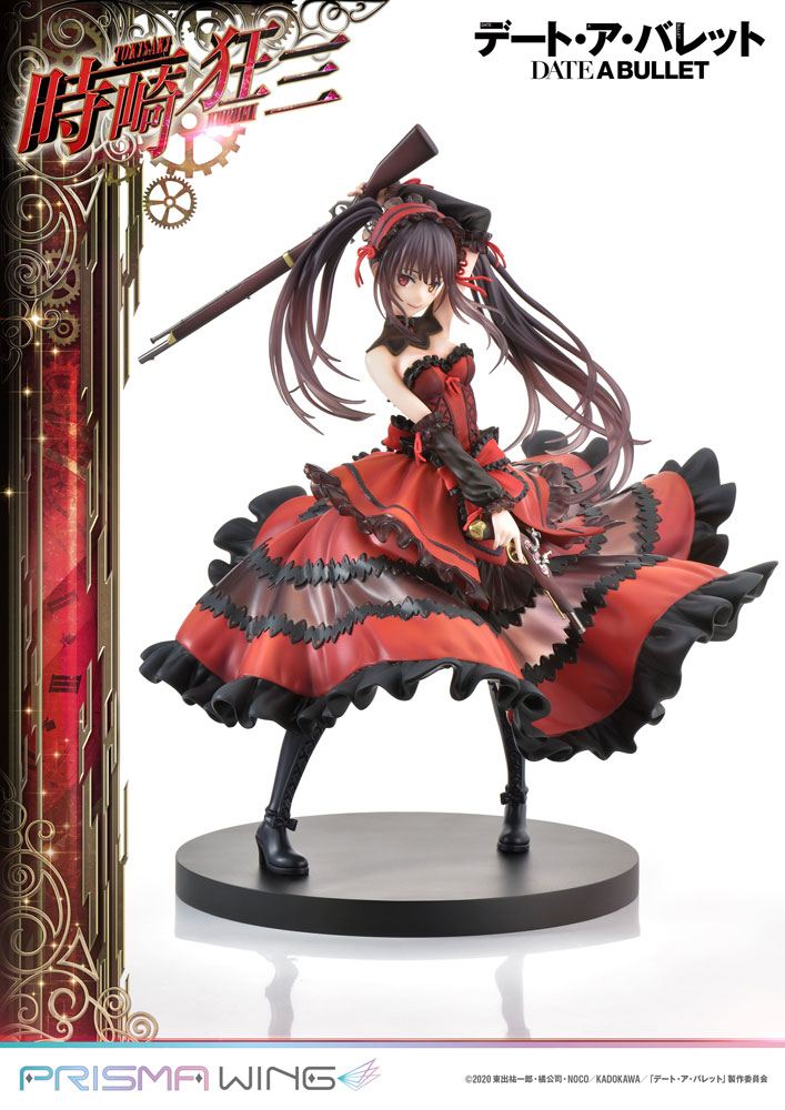 Prime 1 Studio Date A Live Fragment: Date A Bullet Prisma Wing PVC Statue 1/7 Kurumi Tokisaki 27 cm | Makochan