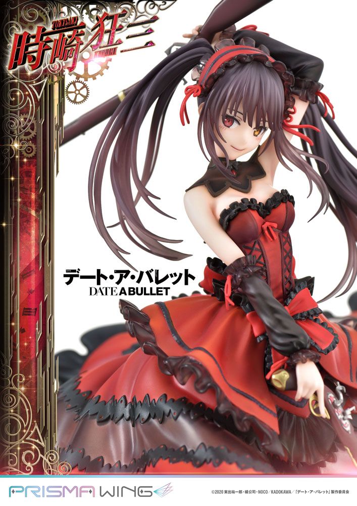 Prime 1 Studio Date A Live Fragment: Date A Bullet Prisma Wing PVC Statue 1/7 Kurumi Tokisaki 27 cm | Makochan