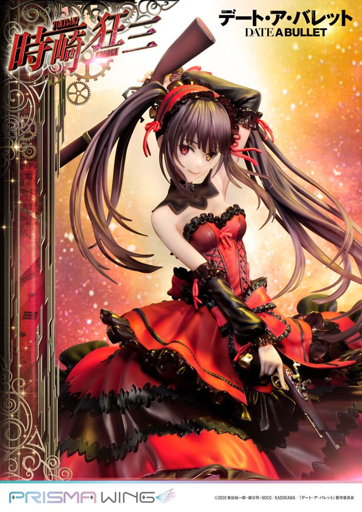 Prime 1 Studio Date A Live Fragment: Date A Bullet Prisma Wing PVC Statue 1/7 Kurumi Tokisaki 27 cm | Makochan