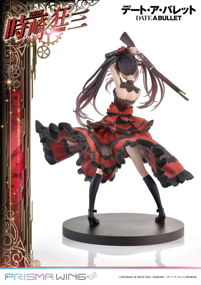Prime 1 Studio Date A Live Fragment: Date A Bullet Prisma Wing PVC Statue 1/7 Kurumi Tokisaki 27 cm | Makochan