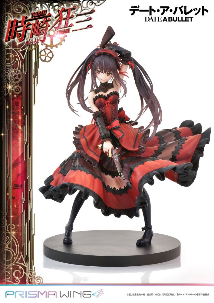 Prime 1 Studio Date A Live Fragment: Date A Bullet Prisma Wing PVC Statue 1/7 Kurumi Tokisaki 27 cm | Makochan