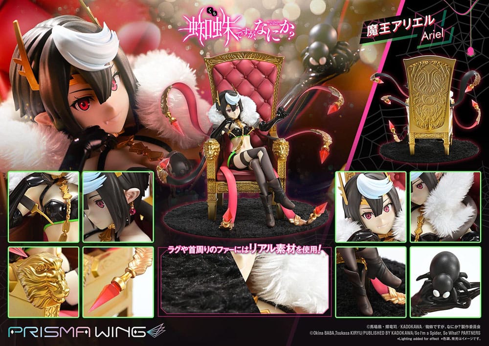 Prime 1 Studio So I'm a Spider, So What? Prisma Wing PVC Statue 1/7 Ariel 22 cm | Makochan