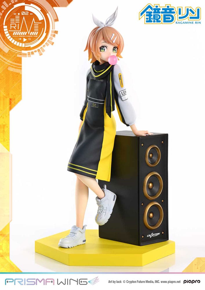 Prime 1 Studio Vocaloid Piapro Characters Prisma Wing PVC Statue 1/7 Kagamine Rin (Art by lack) 21 cm | Makochan