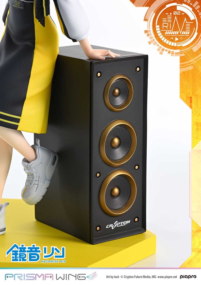 Prime 1 Studio Vocaloid Piapro Characters Prisma Wing PVC Statue 1/7 Kagamine Rin (Art by lack) 21 cm | Makochan