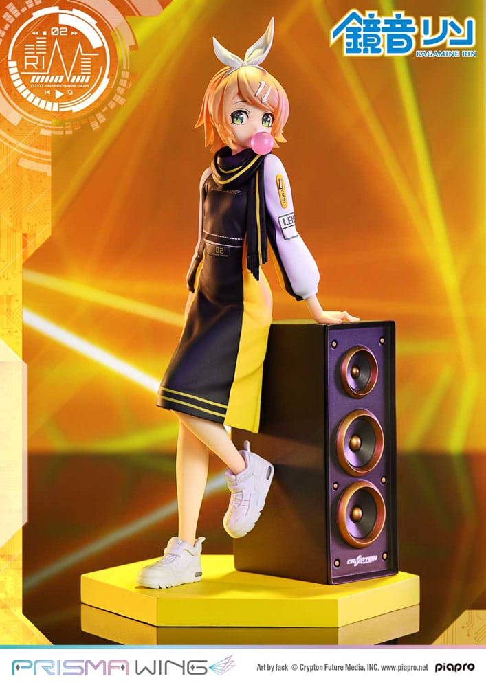 Prime 1 Studio Vocaloid Piapro Characters Prisma Wing PVC Statue 1/7 Kagamine Rin (Art by lack) 21 cm | Makochan
