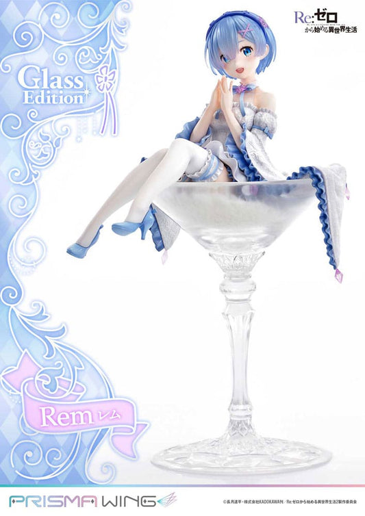Prime 1 Studio Re:Zero - Starting Life in Another World Prisma Wing PVC Statue 1/7 Rem Glass Edition 23 cm | Makochan