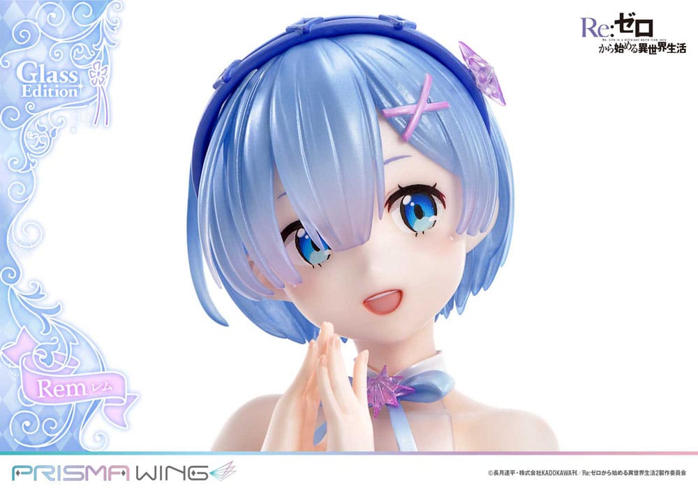 Prime 1 Studio Re:Zero - Starting Life in Another World Prisma Wing PVC Statue 1/7 Rem Glass Edition 23 cm | Makochan