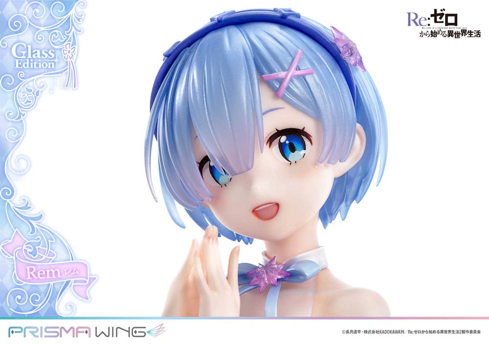 Prime 1 Studio Re:Zero - Starting Life in Another World Prisma Wing PVC Statue 1/7 Rem Glass Edition 23 cm | Makochan