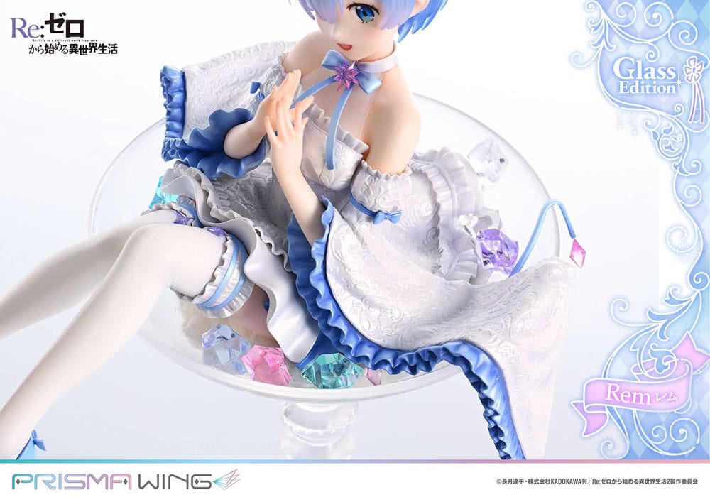 Prime 1 Studio Re:Zero - Starting Life in Another World Prisma Wing PVC Statue 1/7 Rem Glass Edition 23 cm | Makochan