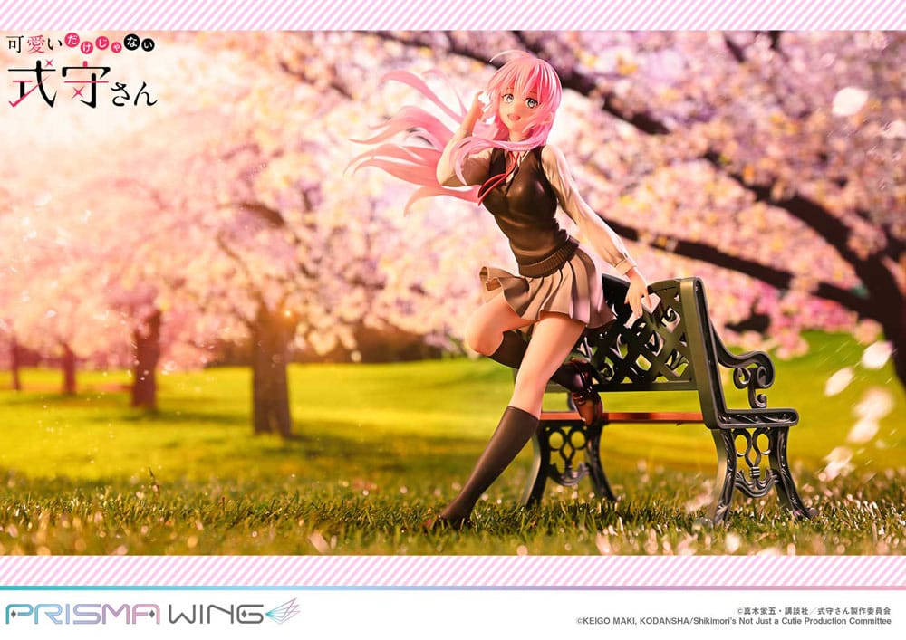 Prime 1 Studio Shikimor's Not Just a Cutie Prisma Wing PVC Statue 1/7 Shikimori san 22 cm | Makochan