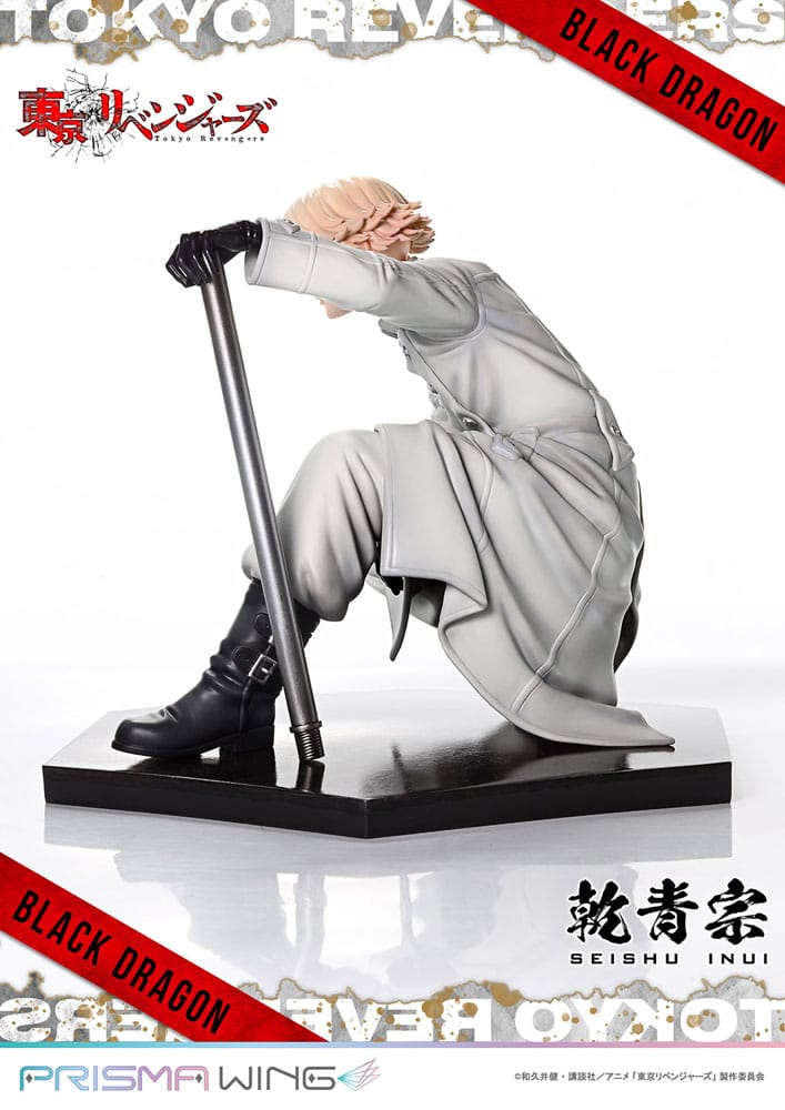 Prime 1 Studio Tokyo Revengers Prisma Wing PVC Statue 1/7 Seishu Inui 14 cm | Makochan