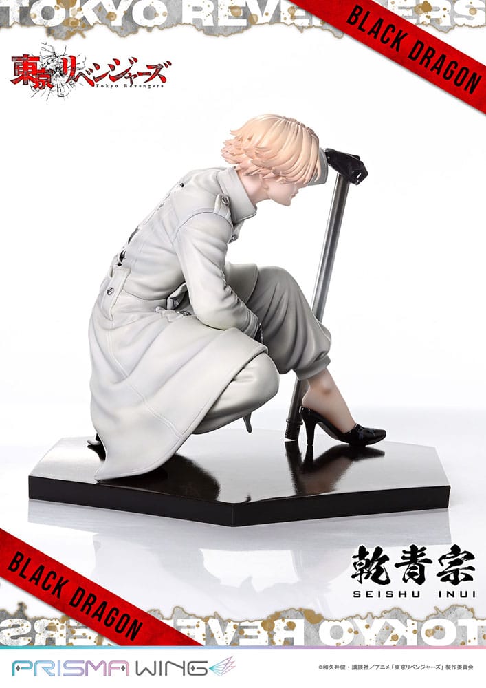 Prime 1 Studio Tokyo Revengers Prisma Wing PVC Statue 1/7 Seishu Inui 14 cm | Makochan