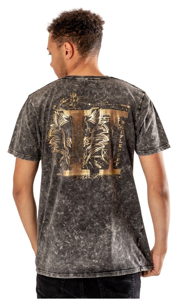 CID Harry Potter T-Shirt Hufflepuff Acid Wash | Makochan
