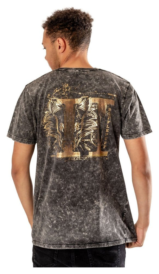 CID Harry Potter T-Shirt Hufflepuff Acid Wash | Makochan