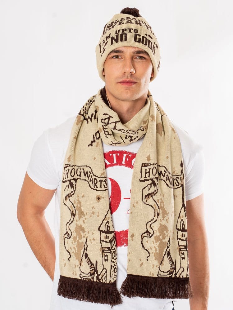 CID Harry Potter Scarf Marauders Map Long Length | Makochan