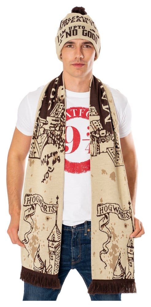 CID Harry Potter Scarf Marauders Map Long Length | Makochan
