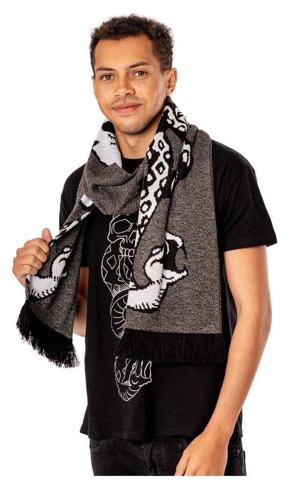 CID Harry Potter Scarf Dark Arts Spell Long Length Grey | Makochan