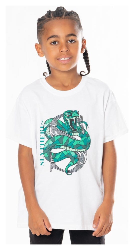 CID Harry Potter Kids T-Shirt Slytherin Mosaic | Makochan