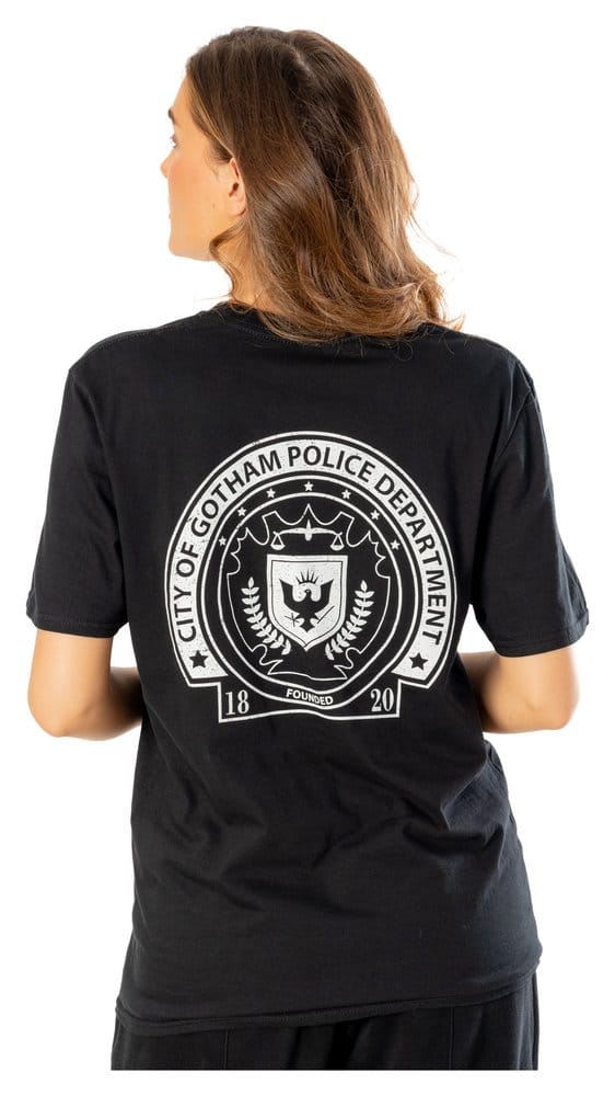 CID Batman T-Shirt Arkham City GCPD Front Back | Makochan