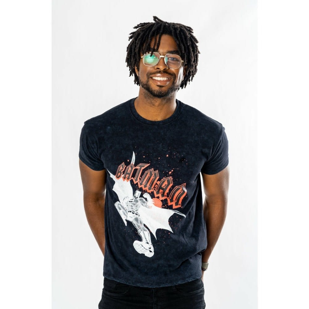CID Batman T-Shirt Rock Acid Wash | Makochan