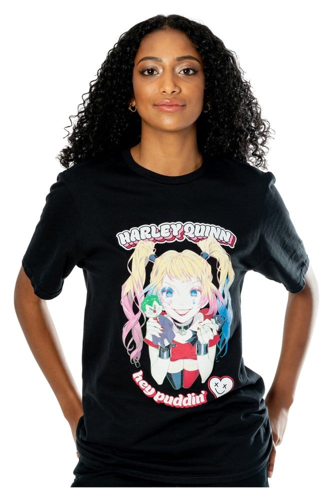 CID DC T-Shirt Harley Quinn Anime Puddin' | Makochan