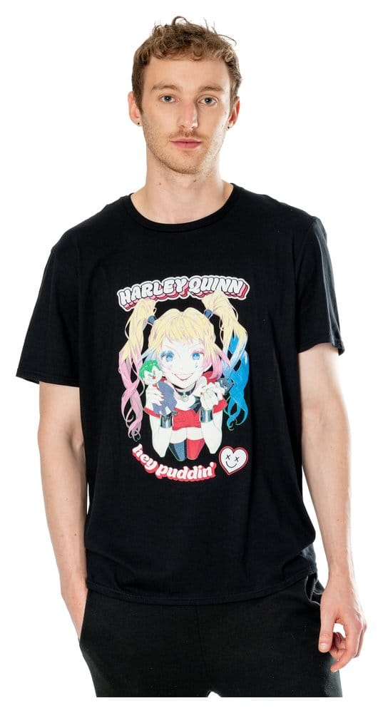 CID DC T-Shirt Harley Quinn Anime Puddin' | Makochan