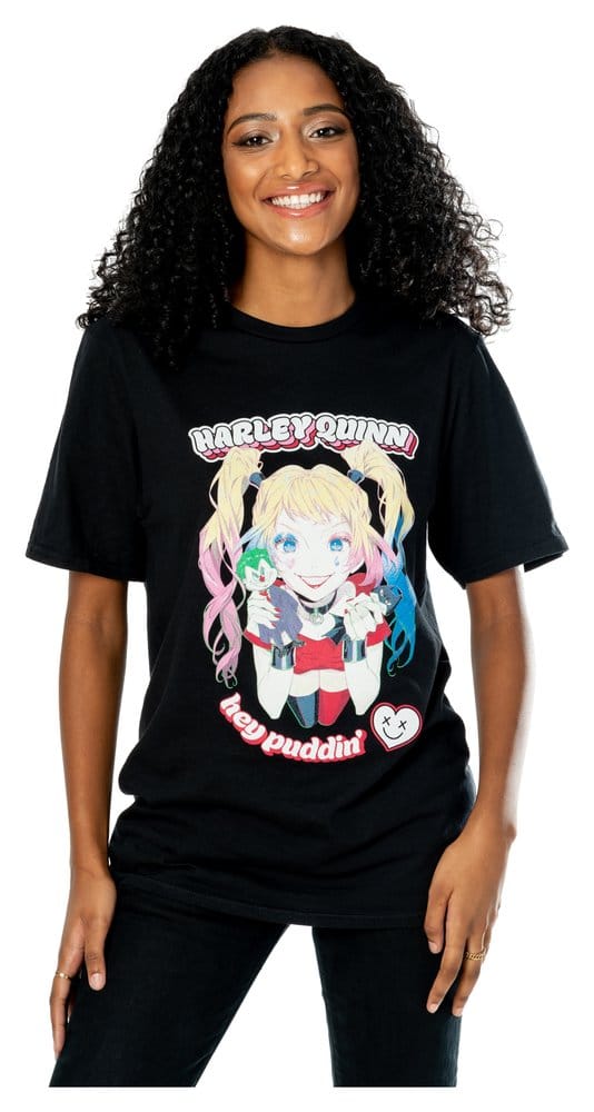 CID DC T-Shirt Harley Quinn Anime Puddin' | Makochan