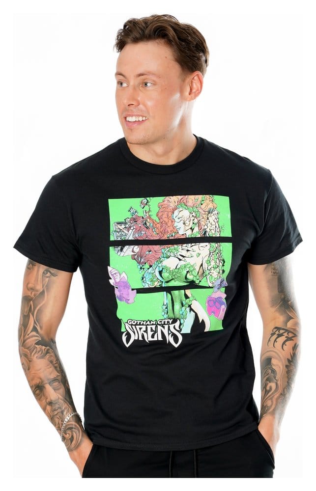 CID Gotham City Sirens T-Shirt Poison Ivy Sirens Cash Black | Makochan