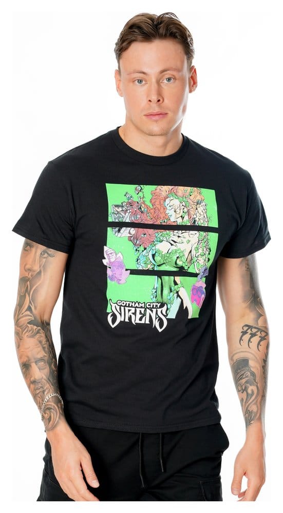 CID Gotham City Sirens T-Shirt Poison Ivy Sirens Cash Black | Makochan
