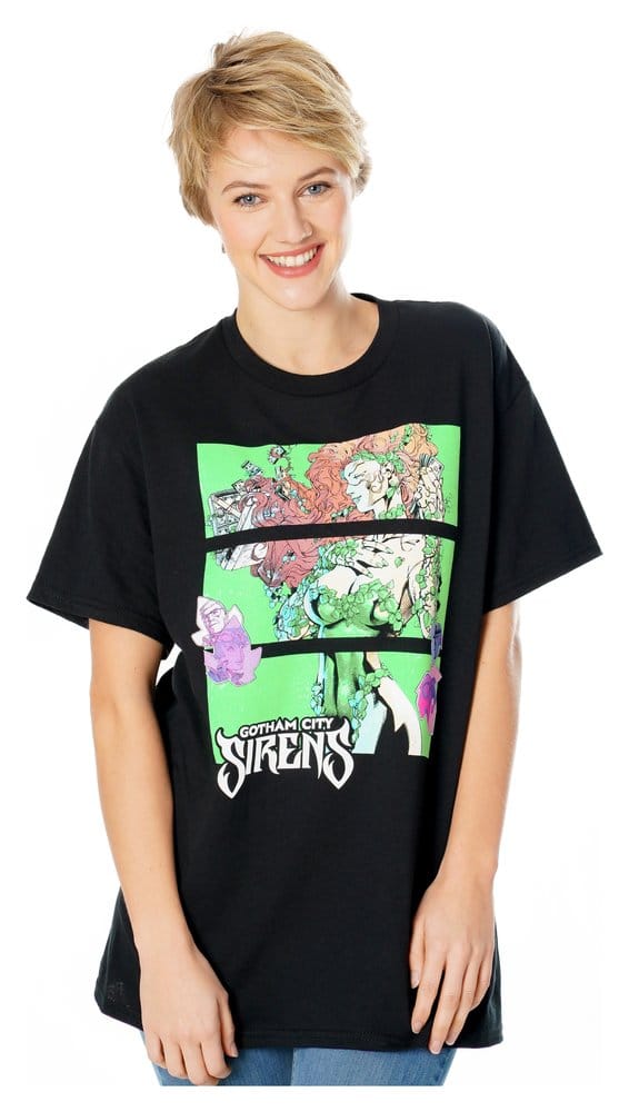 CID Gotham City Sirens T-Shirt Poison Ivy Sirens Cash Black | Makochan
