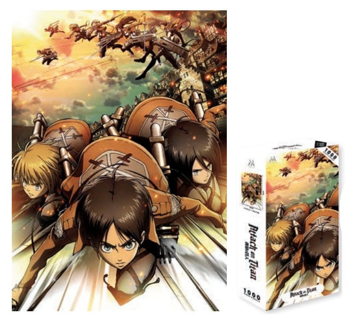 Plastoy Attack on Titan: 1000-piece puzzle | Makochan
