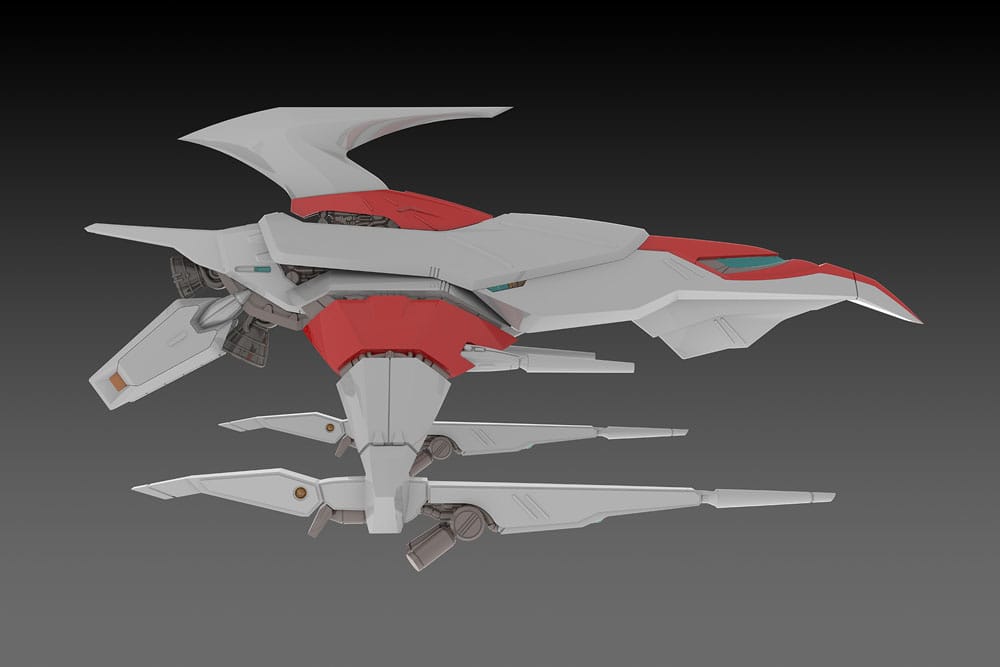 Plum Dariusburst CS Core Plastic Kit 1/144 Legend Silver Hawk 3F-1B Space Fighter 14 cm | Makochan