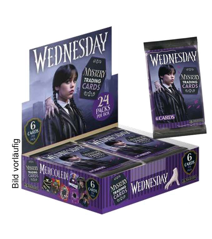 Panini Wednesday Trading Cards Flow Pack Box (24) | Makochan