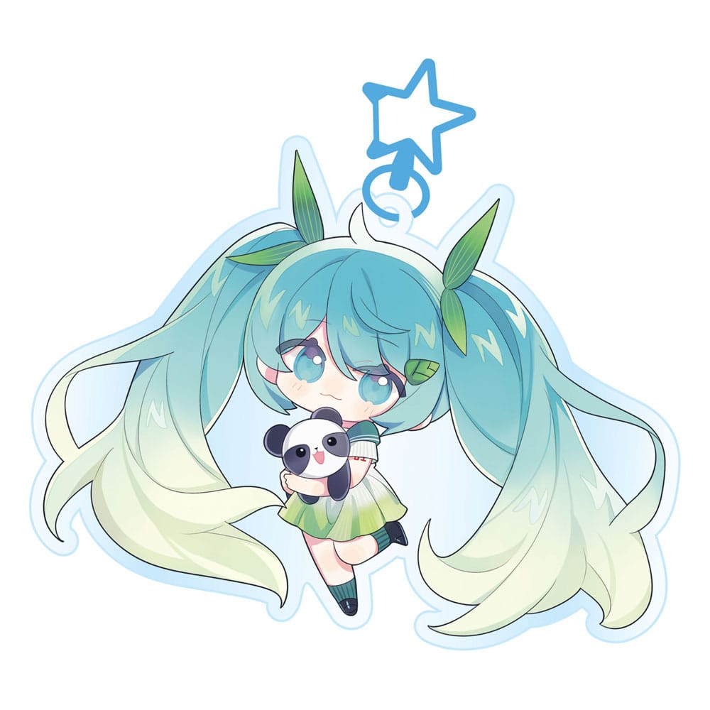 POPbuddies Hatsune Miku Acrylic Keychain Kawaii Spring Time | Makochan