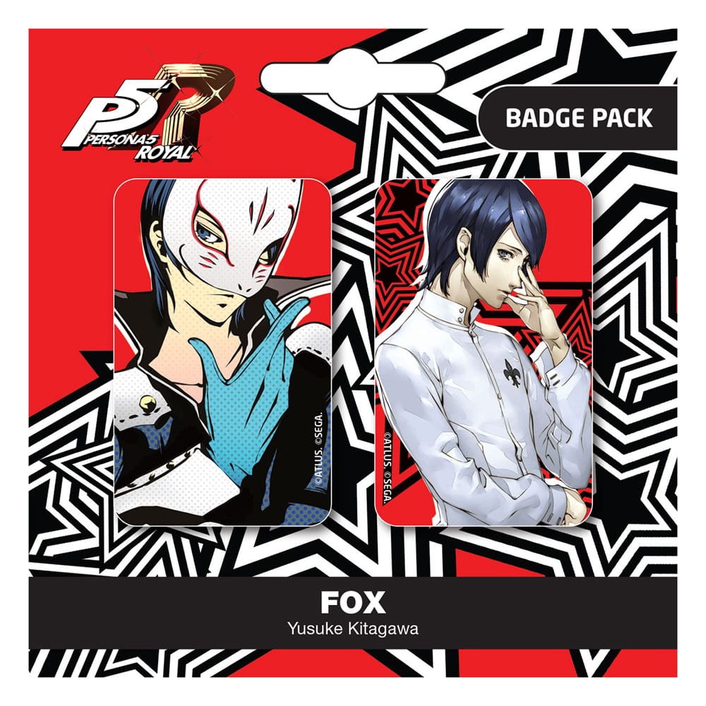 POPbuddies Persona 5 Royal Pin Badges 2-Pack Set C | Makochan