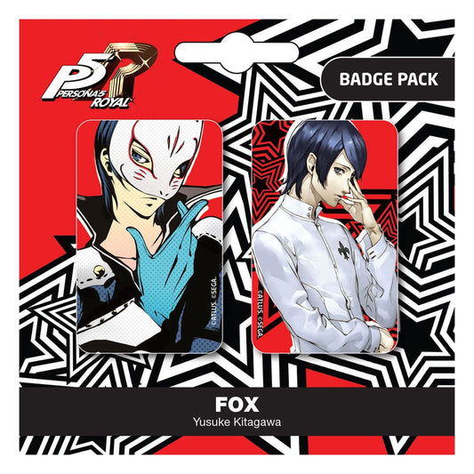POPbuddies Persona 5 Royal Pin Badges 2-Pack Set C | Makochan