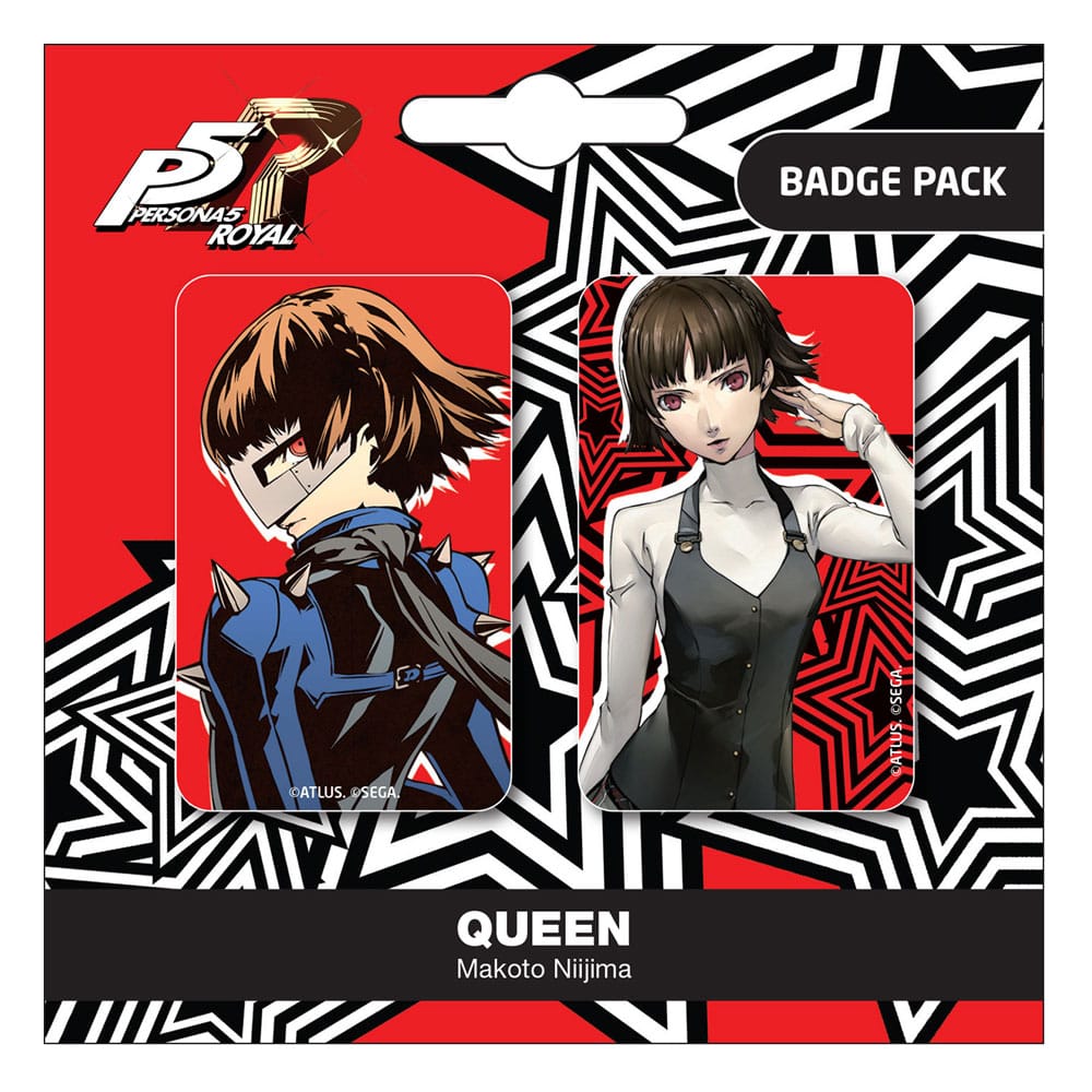 POPbuddies Persona 5 Royal Pin Badges 2-Pack Set D | Makochan