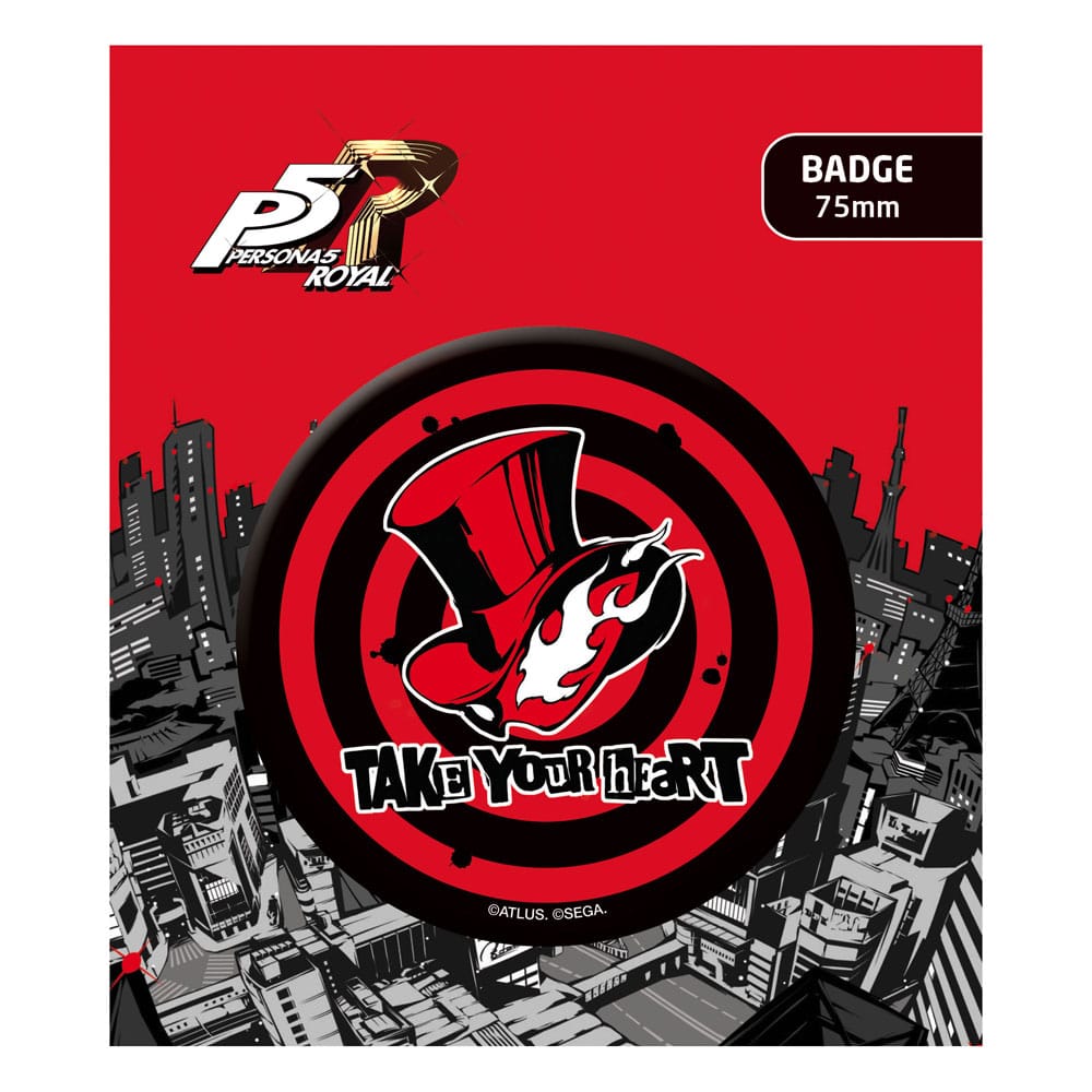 POPbuddies Persona 5 Royal Pin Badge Take your Heart | Makochan