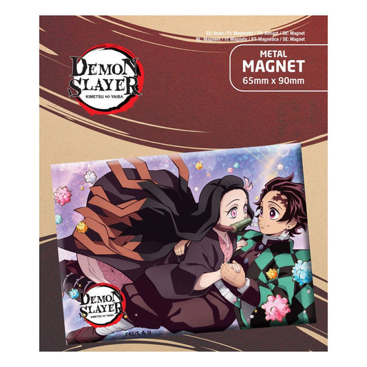 POPbuddies Demon Slayer: Kimetsu no Yaiba Fridge Magnet Tanjiro & Nezuko | Makochan
