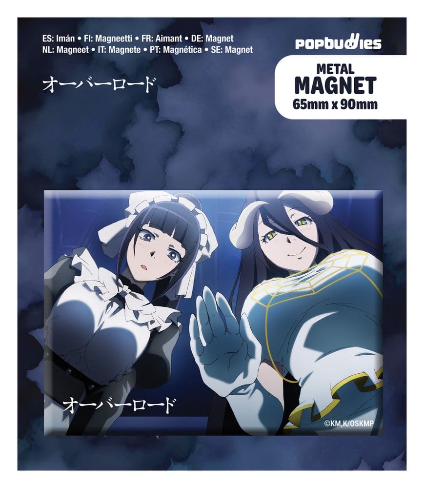 POPbuddies Overlord Fridge Magnet Narberal & Albedo | Makochan