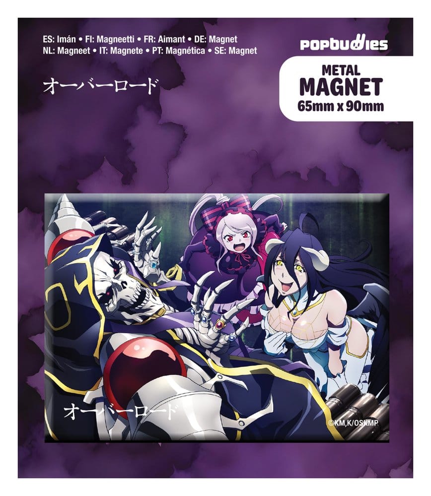 POPbuddies Overlord Fridge Magnet Albedo Having Fun | Makochan