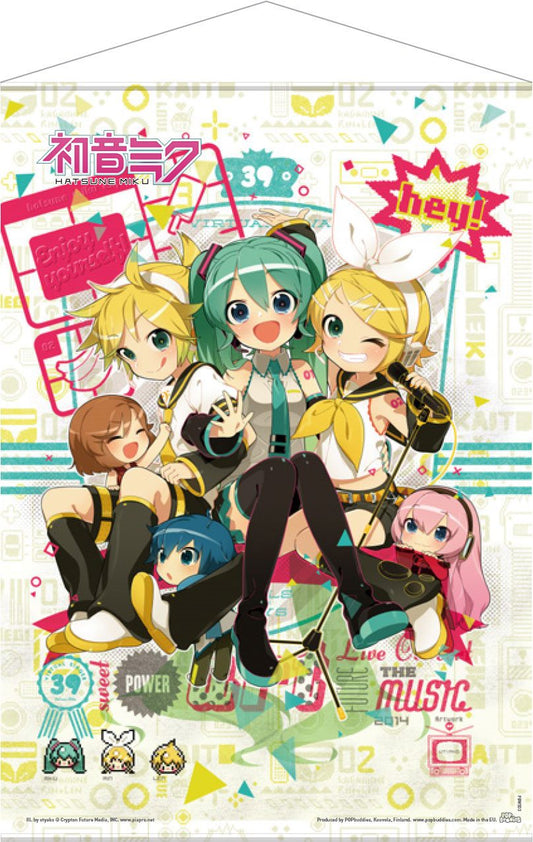 POPbuddies Vocaloid Wallscroll Hey! Piapro Characters 50 x 70 cm | Makochan