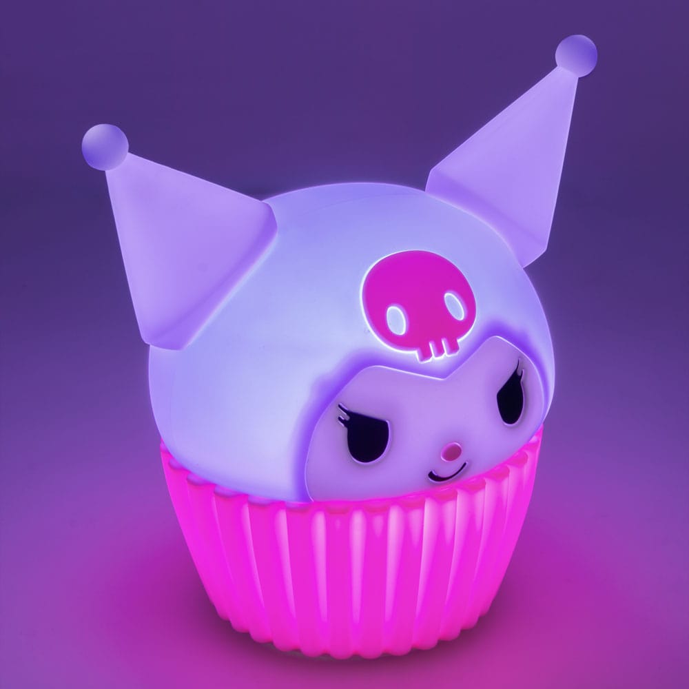 Paladone Products Sanrio Squishy Glo Silicon Light Kuromi 15 cm | Makochan