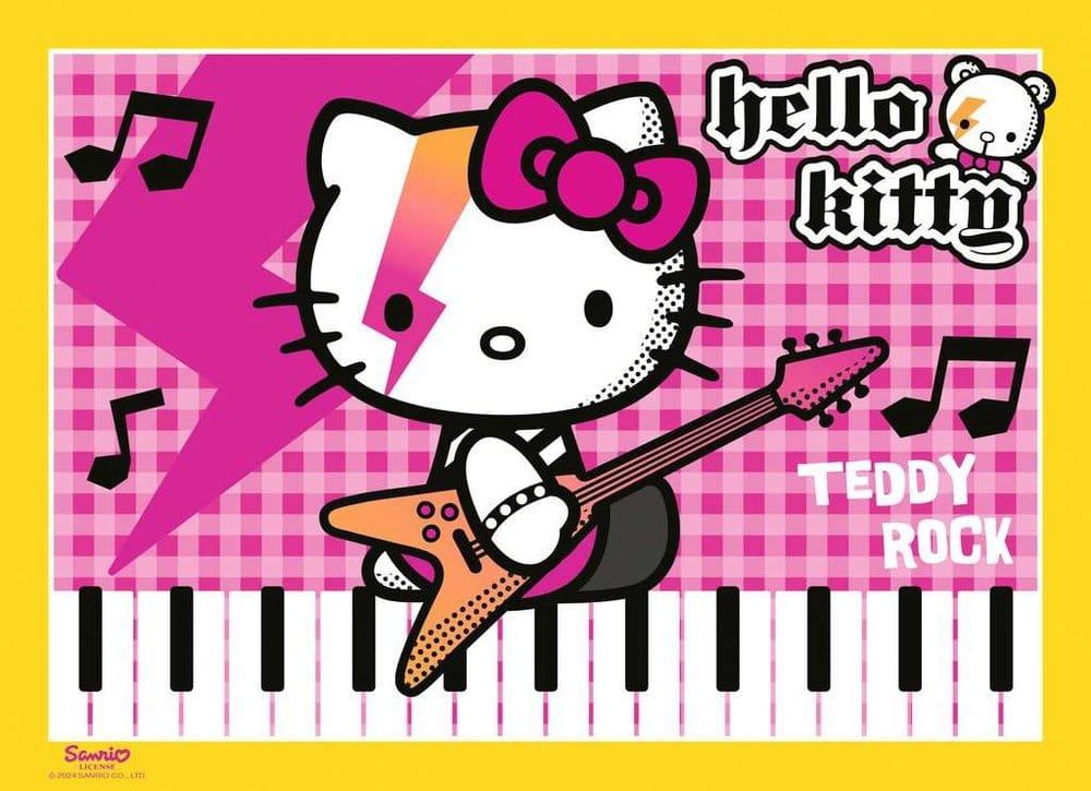 Ravensburger Hello Kitty Puzzle 4-Pack Let's Go, Hello Kitty! (4x100 Pieces) | Makochan