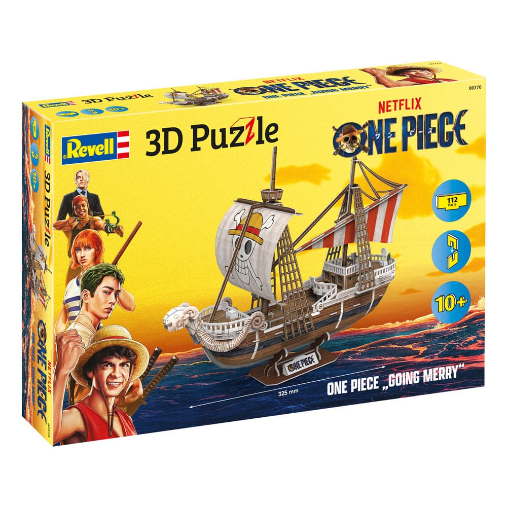 Revell One Piece 3D Puzzle Flying Lamb / Going Merry 32 cm | Makochan