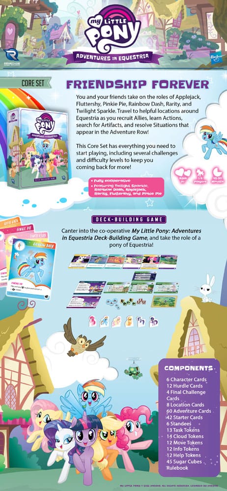 Renegade My Little Pony card game Deck-Building Adventures in Equestria *Englische Version* | Makochan
