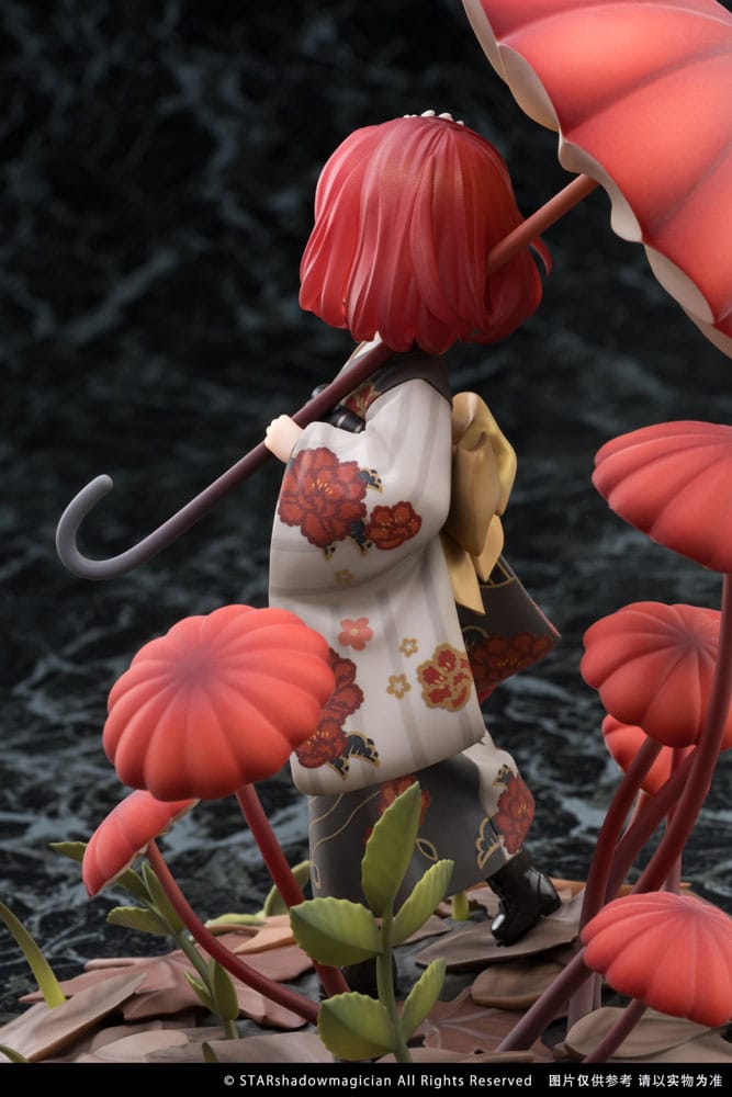 Reverse Studio The Mushroom Girls PVC Statue 1/1 No.6 Marasmius Haematocephalus 23 cm | Makochan
