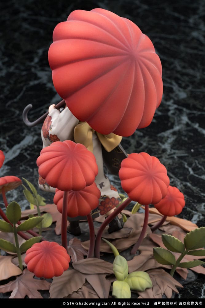 Reverse Studio The Mushroom Girls PVC Statue 1/1 No.6 Marasmius Haematocephalus 23 cm | Makochan